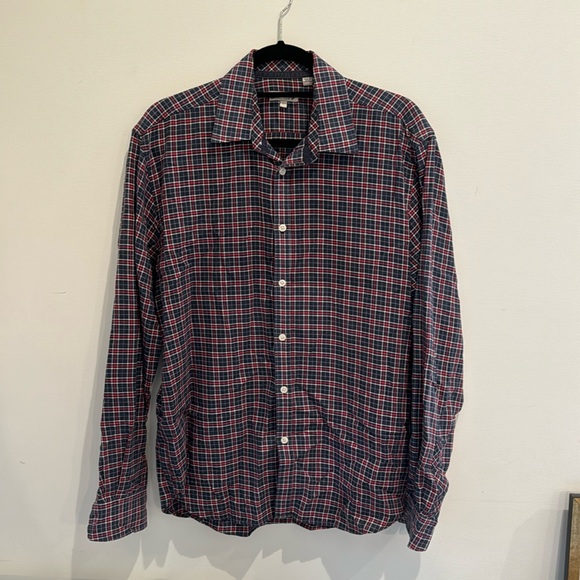Jeremy Argyle NYC Plaid Button Down - Picture 1 of 3